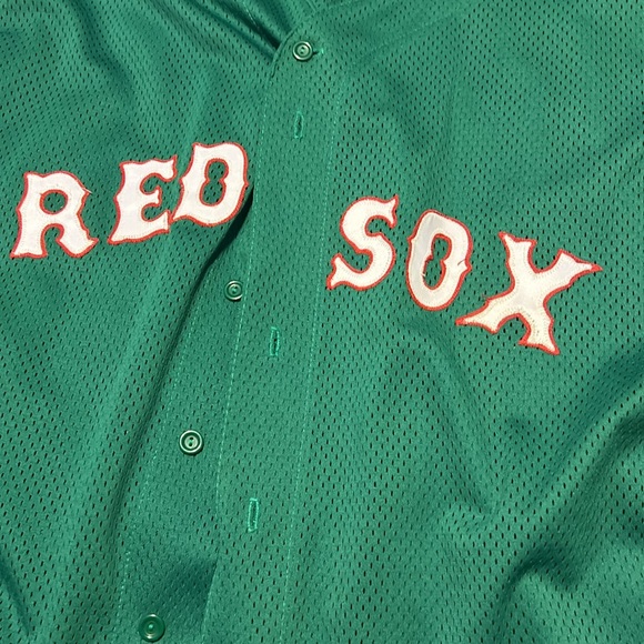 Boston Red Sox St. Patrick’s Day Jersey - Picture 5 of 10